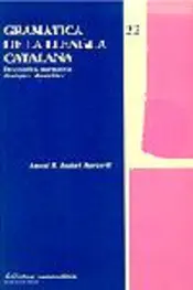 Portada Gramàtica de la llengua catalana. Descriptiva, normativa, diatòpica,