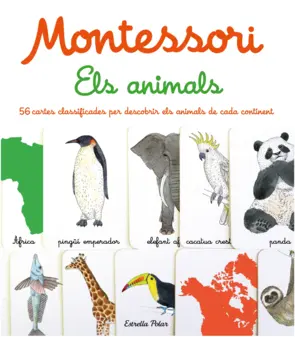 Portada Montessori. Els animals