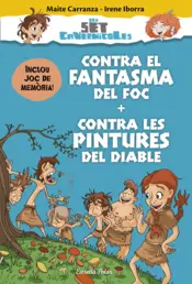 Portada Contra el fantasma del foc + Contra les pintures del diable (Pack)