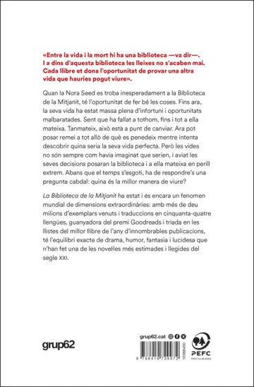 Contraportada La Biblioteca de la Mitjanit