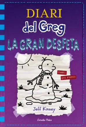 Portada Diari del Greg 13. La gran desfeta
