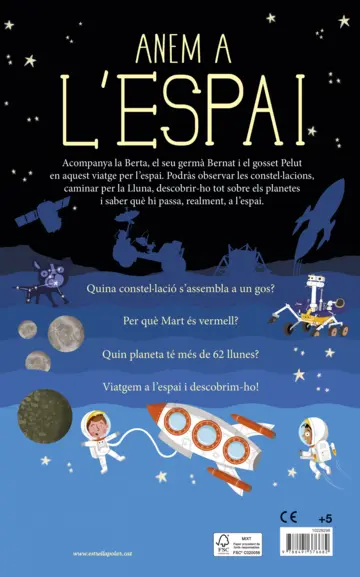 Contraportada Anem a l'espai