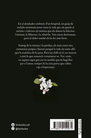 Contraportada Em vaig enamorar de l'esperança