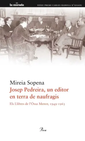 Portada Josep Pedreira, un editor en terra de naufragis