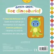 Miniatura contraportada Gateta Greta. Soc dinosàuria!