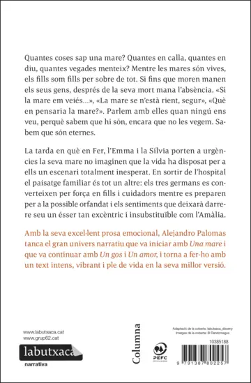 Contraportada Una vida