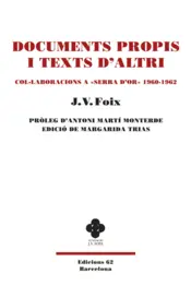 Portada Documents propis i Texts d'altri