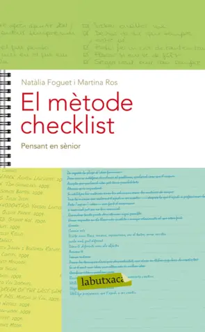 Portada El mètode Checklist. Capítol 6: Pensant en sènior
