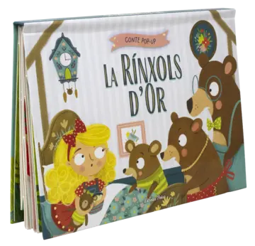 Portada La Rínxols d'Or. Conte pop-up