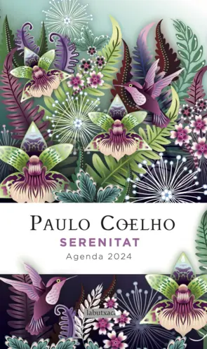 Portada Serenitat. Agenda Paulo Coelho 2024
