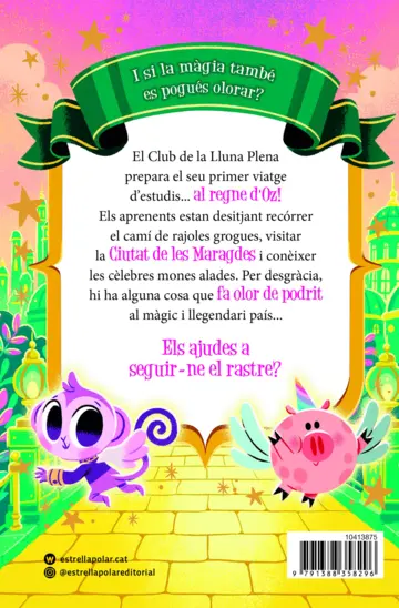 Contraportada Anna Kadabra. El Gran Llibre de l'Anna Kadabra. El despertar de les bruixes
