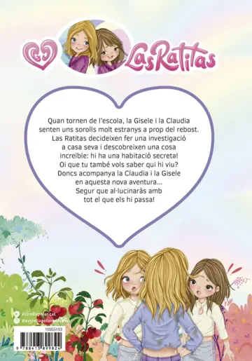 Contraportada Las Ratitas 12. Violeta, la germana secreta