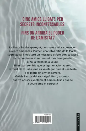 Contraportada On és la Marta?