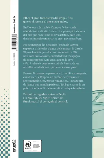 Contraportada Campus Drivers 2. Nòvio perfecte