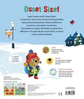 Miniatura contraportada Osset Siset. El meu primer llibre de memòria. Nadal
