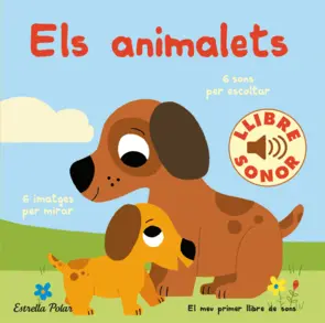 Portada Els animalets. El meu primer llibre de sons