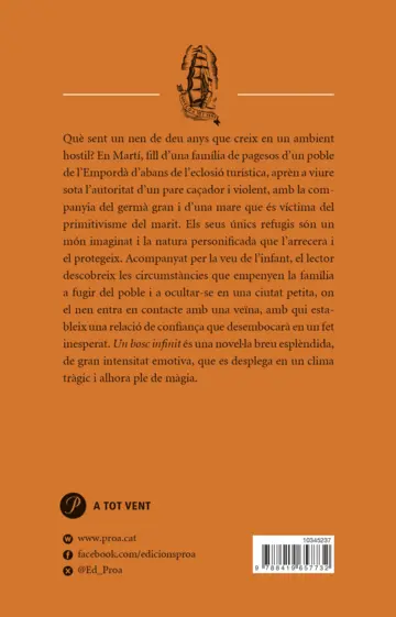 Contraportada Un bosc infinit