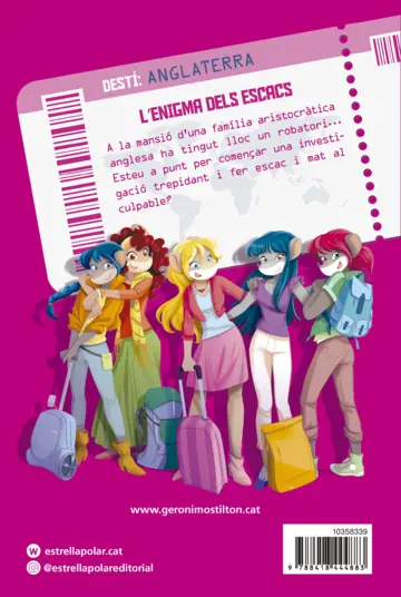 Contraportada L'enigma dels escacs