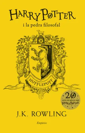 Portada Harry Potter i la pedra filosofal (Hufflepuff)