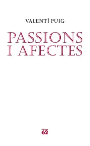 Portada Passions i afectes