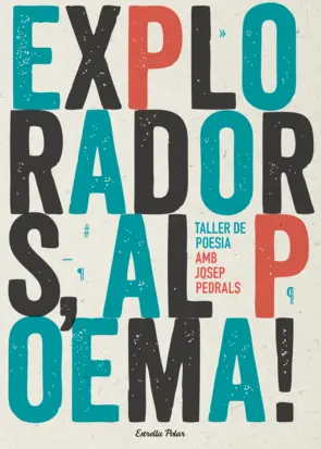 Portada Exploradors, al poema! Taller de poesia