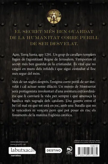 Contraportada La Germandat de l'Àngel Caigut