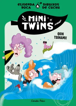 Portada Minitwins 3. Quin tsunami!