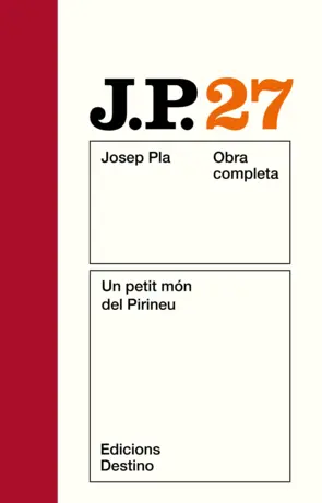 Portada O.C.J.PLA 27 PETIT MON DEL PIRINEU
