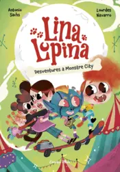 Portada Lina Lupina 3. Desventures a Monstre City