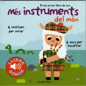 Portada Més instruments del món. El meu primer llibre de sons