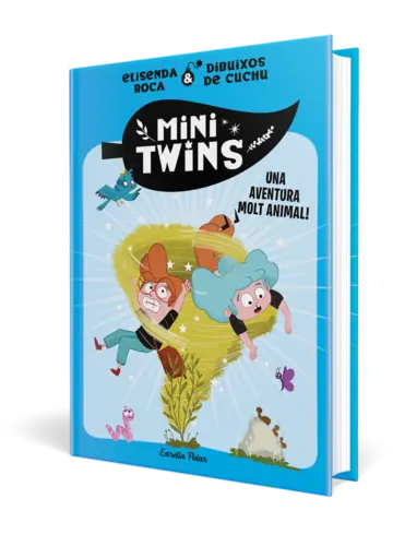 Portada Minitwins 1. Una aventura molt animal!