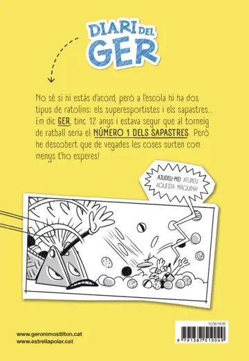 Contraportada Diari del Ger 2. La venjança dels sapastres