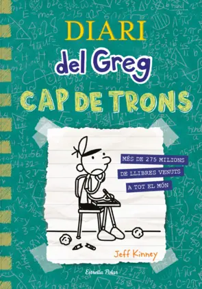 Portada Diari del Greg 18. Cap de trons
