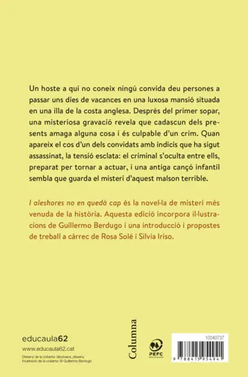 Contraportada I aleshores no en quedà cap