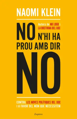 Portada No n'hi ha prou amb dir no