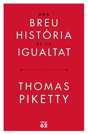 Portada Una breu història de la igualtat