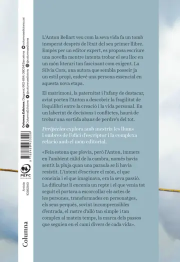 Contraportada Peripècies