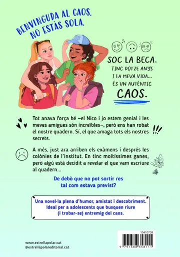 Contraportada El caos de la Beca 3. D'acord, aquest no era el pla
