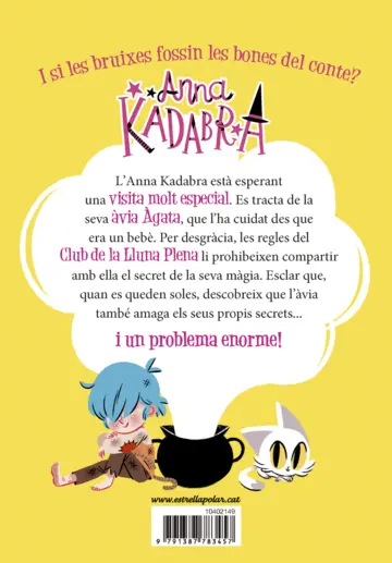 Contraportada Anna Kadabra 18. El lladre de varetes