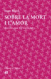Portada Sobre la mort i l'amor