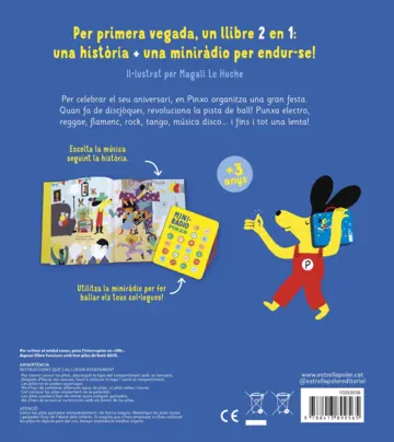 Contraportada DJ Pinxo. Llibre musical