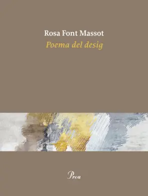 Portada Poema del desig