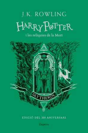 Portada Harry Potter i les relíquies de la mort (Slytherin)