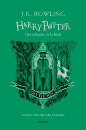 Portada Harry Potter i les relíquies de la mort (Slytherin)