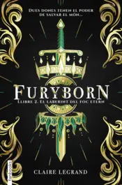 Portada Furyborn 2. El laberint del foc etern
