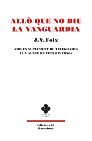 Portada Allò que no diu La Vanguardia