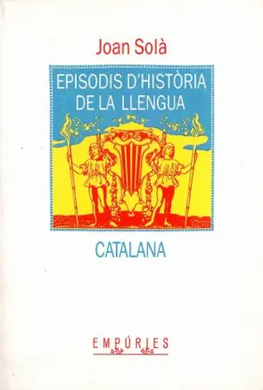 Portada Episodis d'història de la llengua catalana