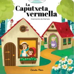 Portada La caputxeta vermella. Conte amb mecanismes