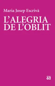 Portada L'alegria de l'oblit