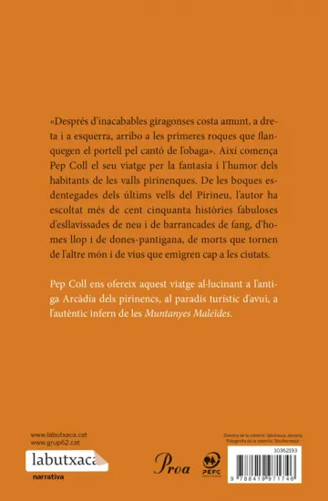 Contraportada Muntanyes Maleïdes